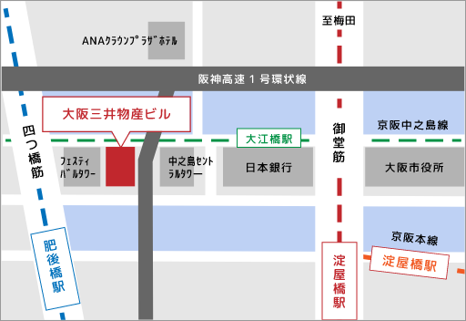 海鴎株式会社アクセスマップ